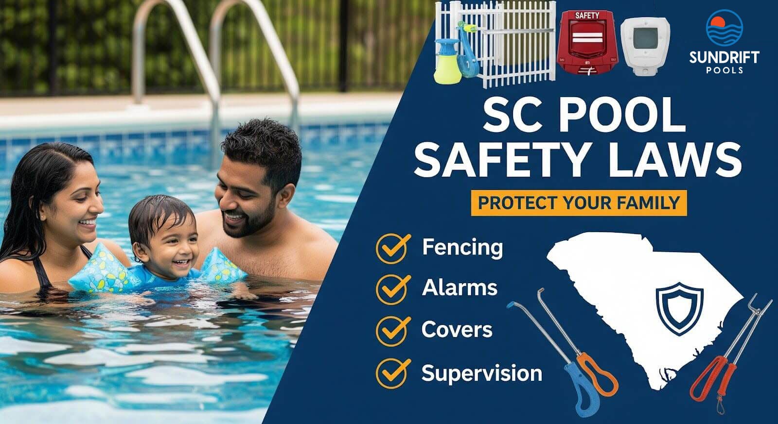 Pool Safety South Carolina | Legal Requirements & Best Practices